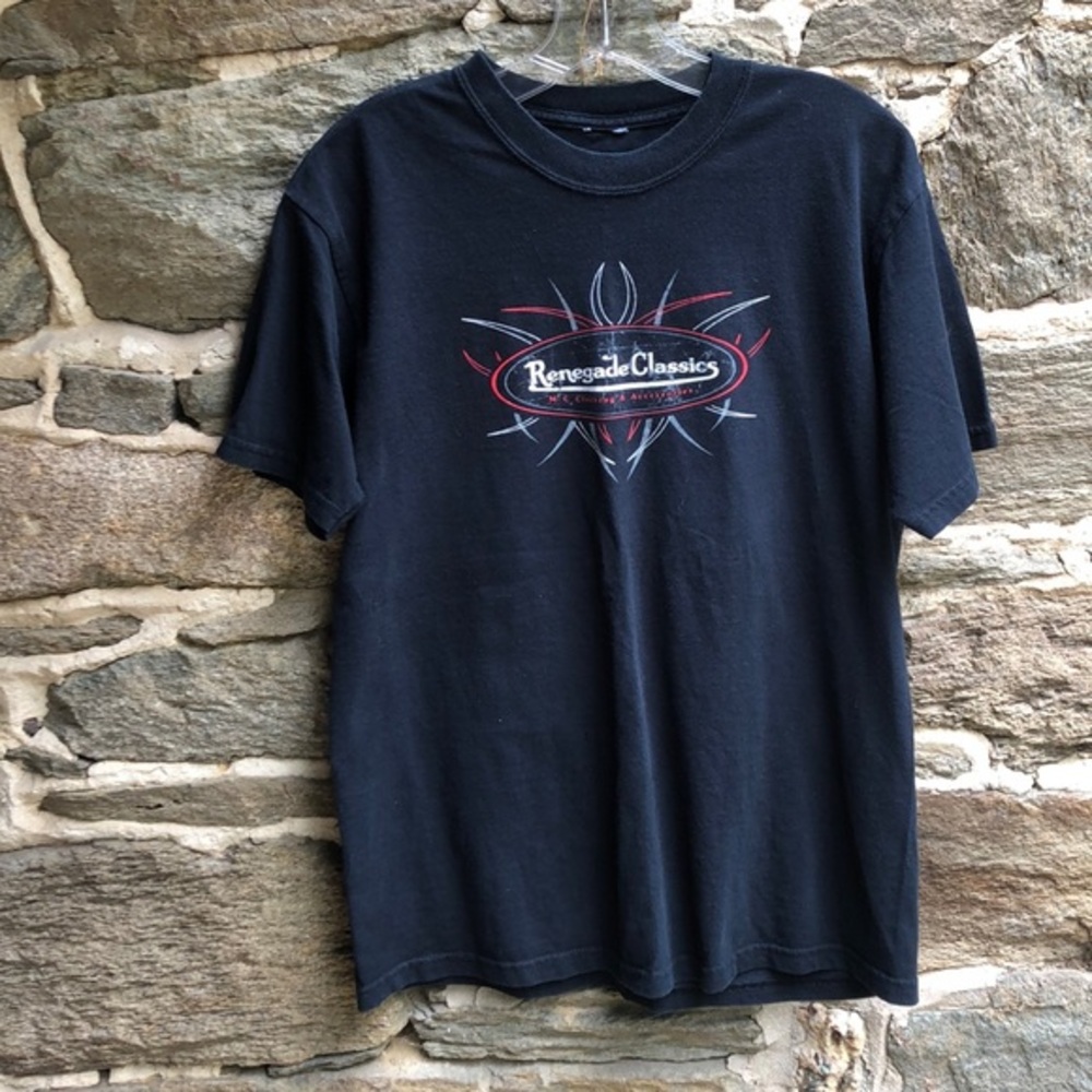 Renegade Classics Clothing Black Tshirt Medium